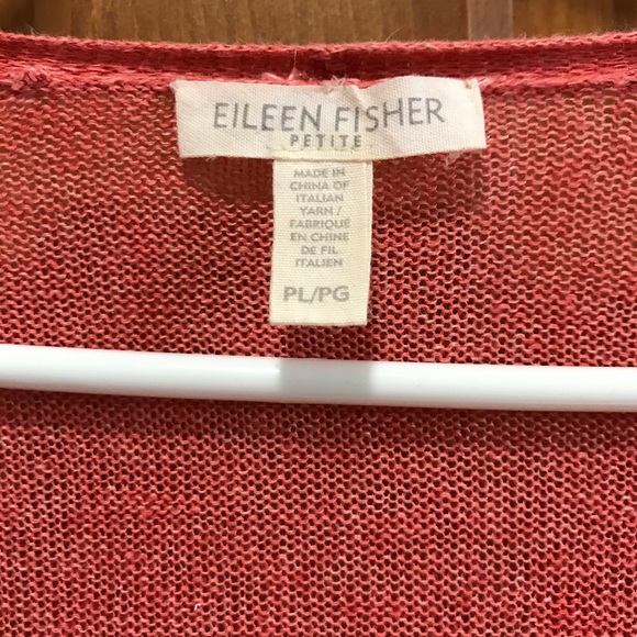 Eileen Fisher Linen Delave Open Cardigan - Picture 7 of 10